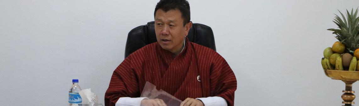 Dasho Secretary of the Ministry of Infrastructure and Transport (MoIT)